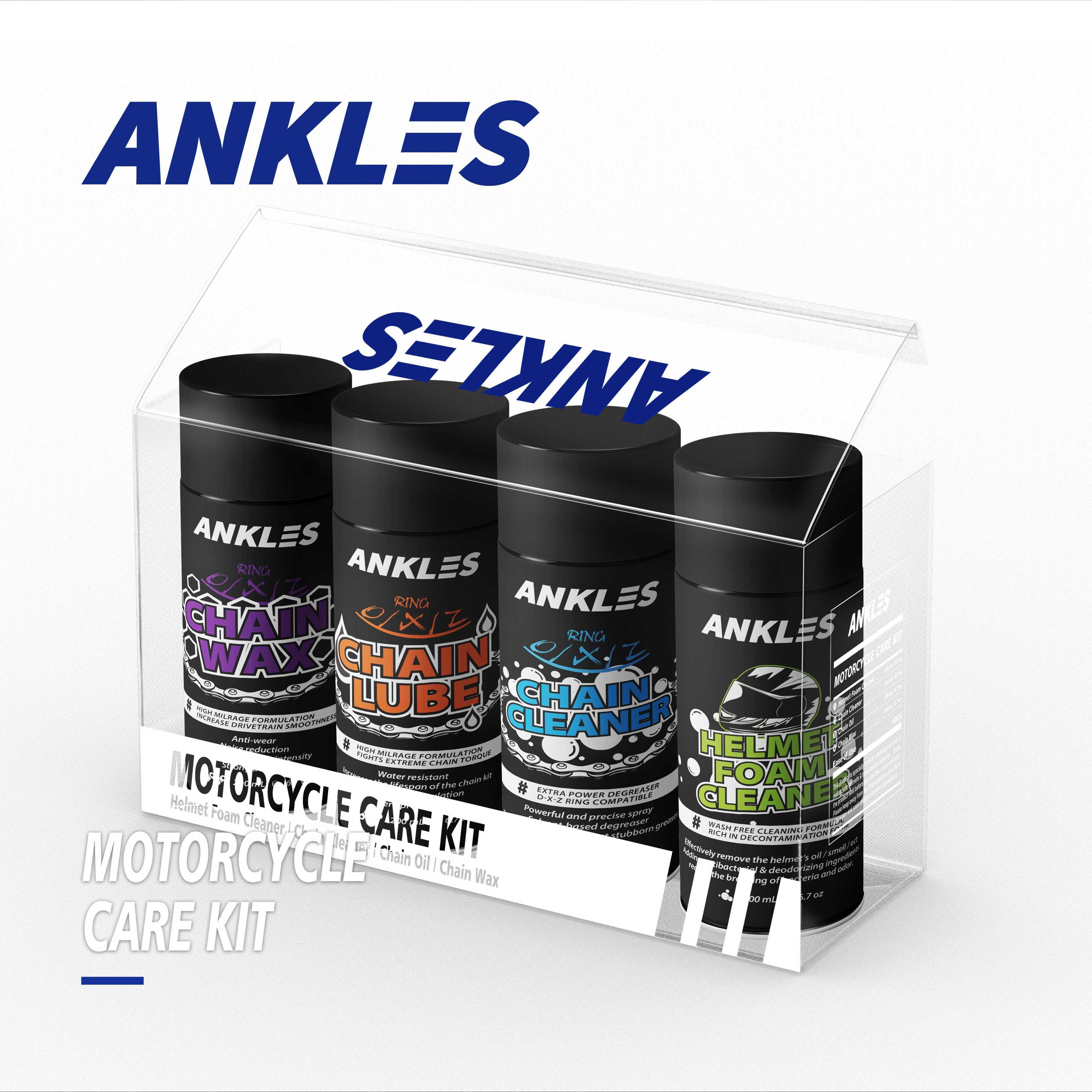 ANKLES High Quality automotive parts & accessories lubrication lubricant spray bike lube chain wax motorcycle Chain Wax