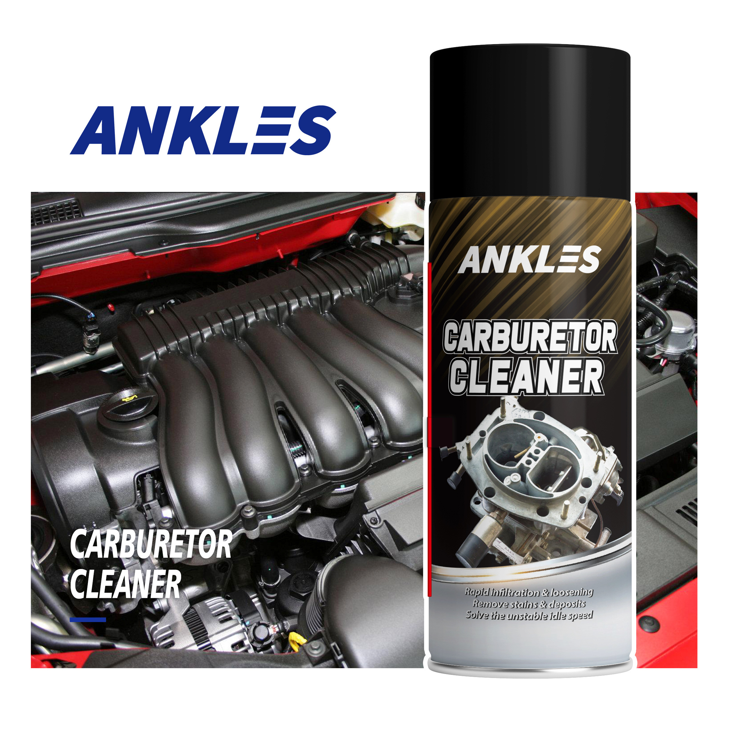 ANKLES super tech carb carburetor cleaner foam carburetor choke cleaner spray carburetor cleaner