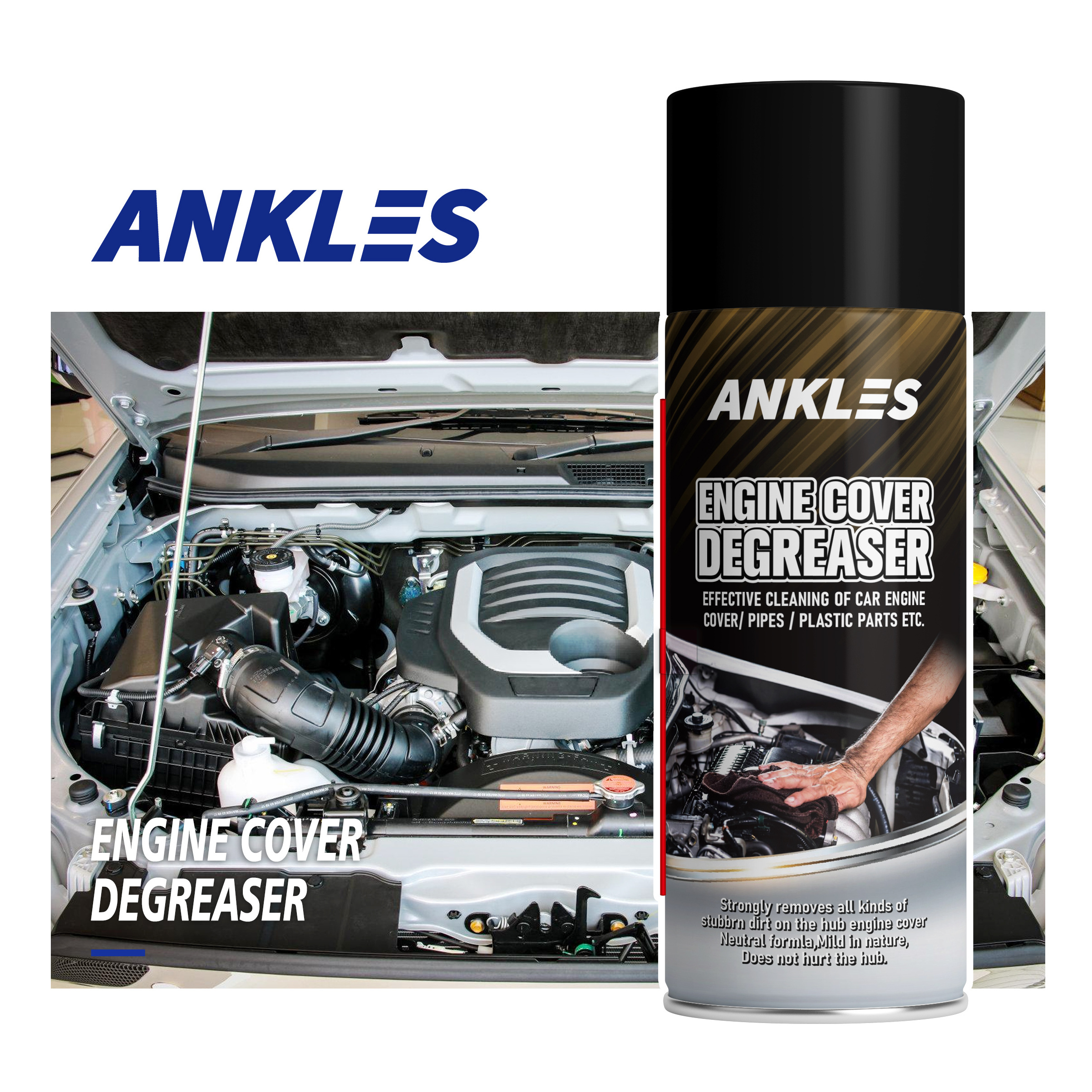 ANKLES 450ml car wash automotive parts & accessories cleaning engine surface cleaner spray engine degreaser