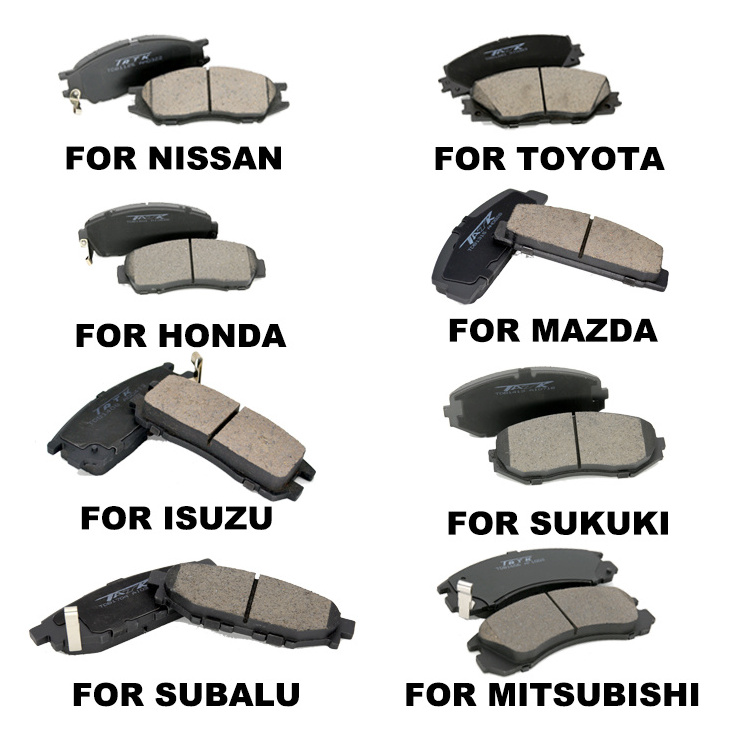 TATK OEM Auto Brake Pad For NISSAN TOYOTA HONDA ISUZU SUZUKI SUBARU MITSUBISHI MAZADA ceramic Japanese Car brake pad 5188