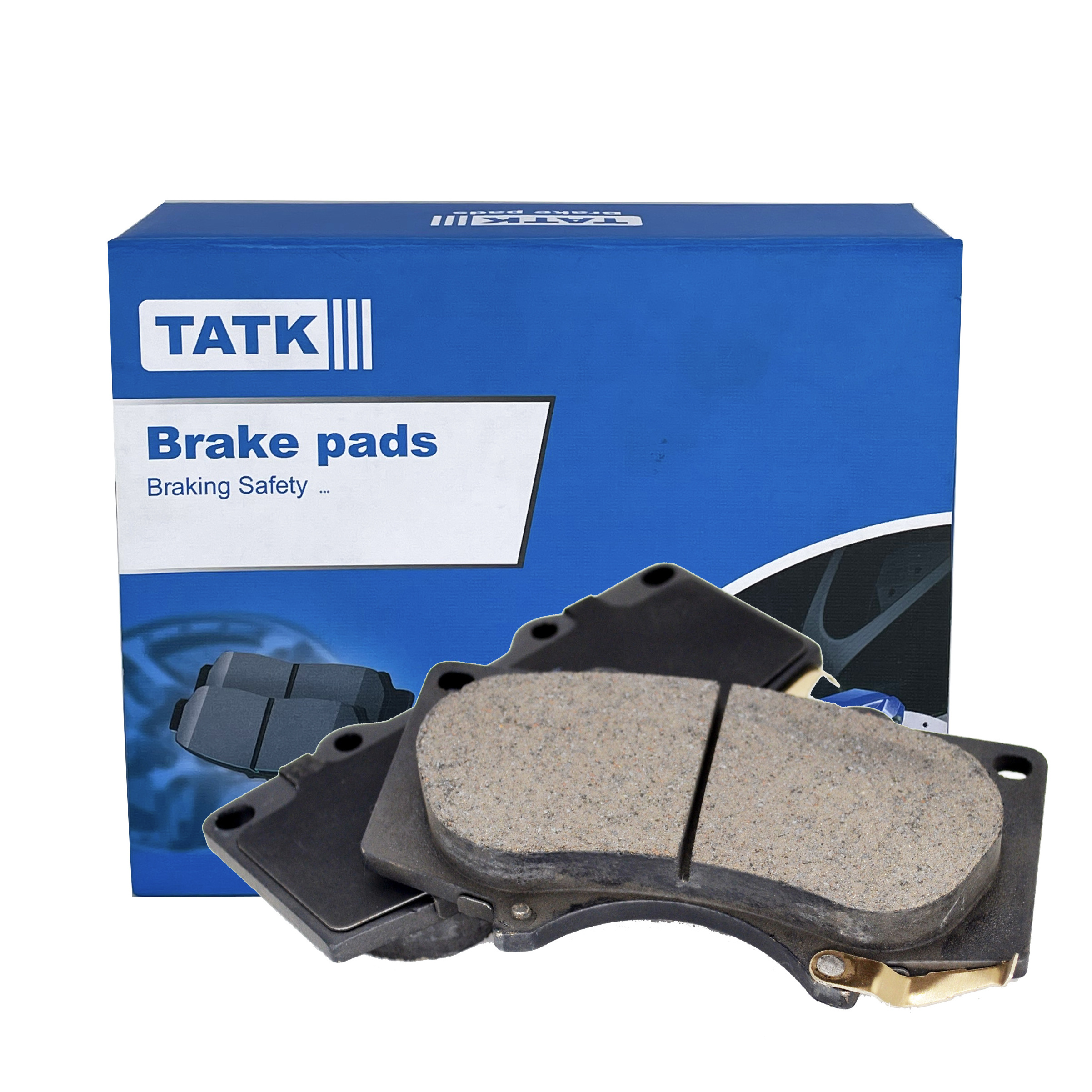 TATK auto brake pad For Toyota corolla hilux land cruiser car disc ceramic brake pad manufacturer break pads