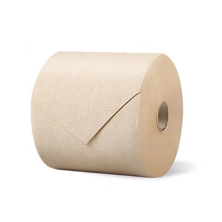 Wholesale Cheap 1ply OEM ODM Hard wound Roll Industrial Paper Towel