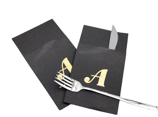 Airlaid Napkin Restaurant Dinner Napkins Paper Napkin & Serviettes Tissue With Custom Design