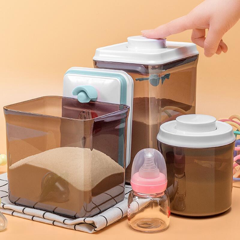 china wholesale food storage container	Snack stackable kitchen storage organizer	push top Large Capacity storage boxes & bins