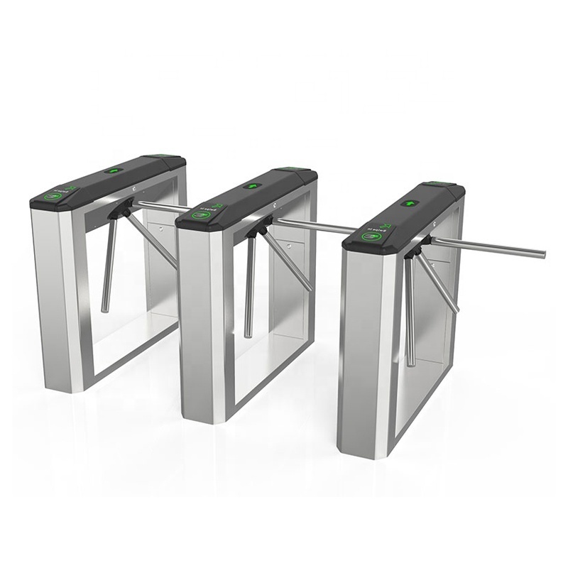 Waterproof Dustproof Tripod Turnstile Gate Pedestrian 3 Arm Drop Access Control Swing Gate Flap Turnstile for Shopping Mall