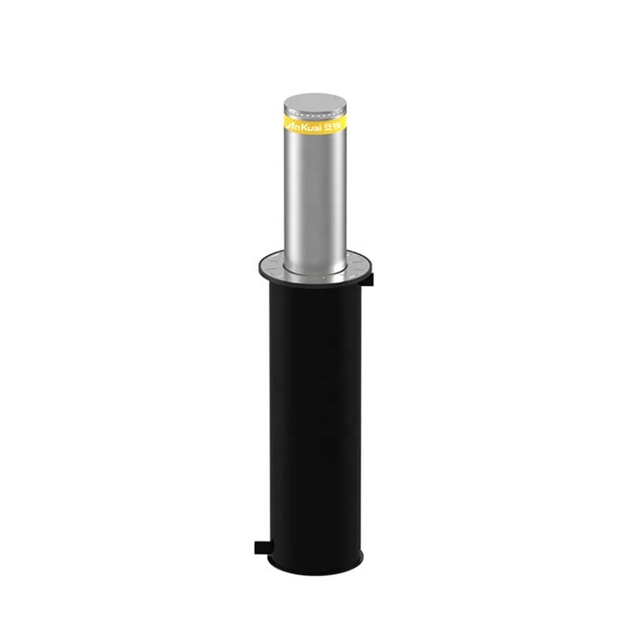 K4 Crash Rated traffic street Cast Iron Safety Road Hydraulic Automatic Retractable Bollard for Parking Stop Barrier