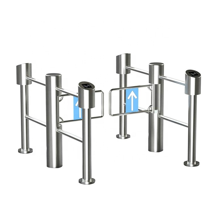 Bi-Directional Automatic Entrance and Exit Access Control Swing Gate Security Turnstile One Way Supermarket Automatic Gate