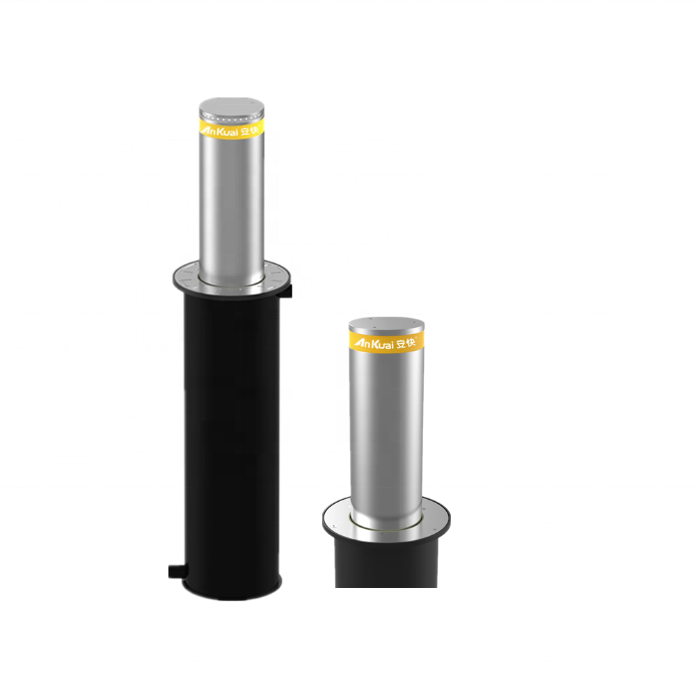 K4 Crash Rated traffic street Cast Iron Safety Road Hydraulic Automatic Retractable Bollard for Parking Stop Barrier