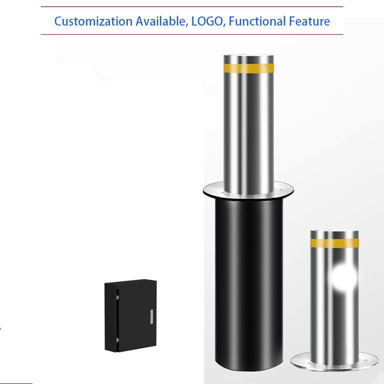 Wholesale Retractable Hydraulic Retractable Stainless Steel Bollard