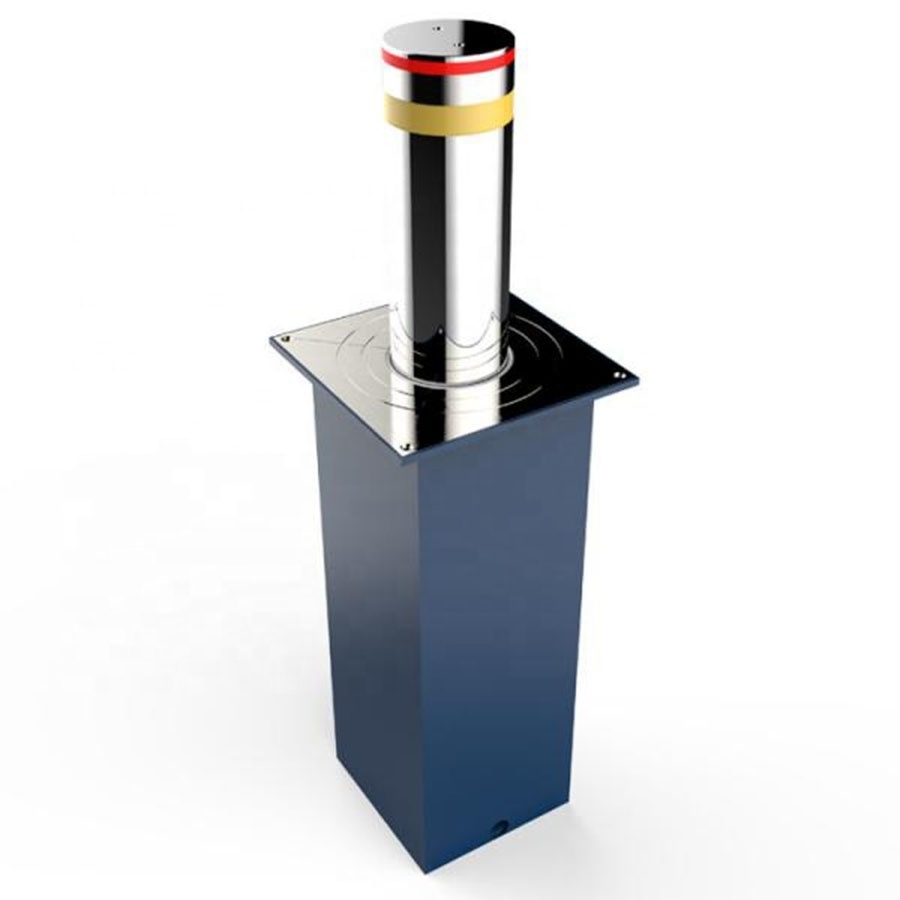 304 Stainless Steel Bollard Automatic Rising Post Hydraulic Lifting Price Remote Control Parking Bollards Outdoor