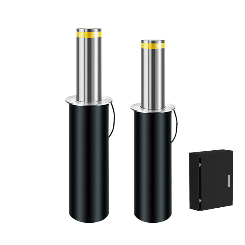 Ankuai 304 Stainless Security RC Hydraulic Parking Bollard Automatic Lifting Bollard entrance driveway Road gate