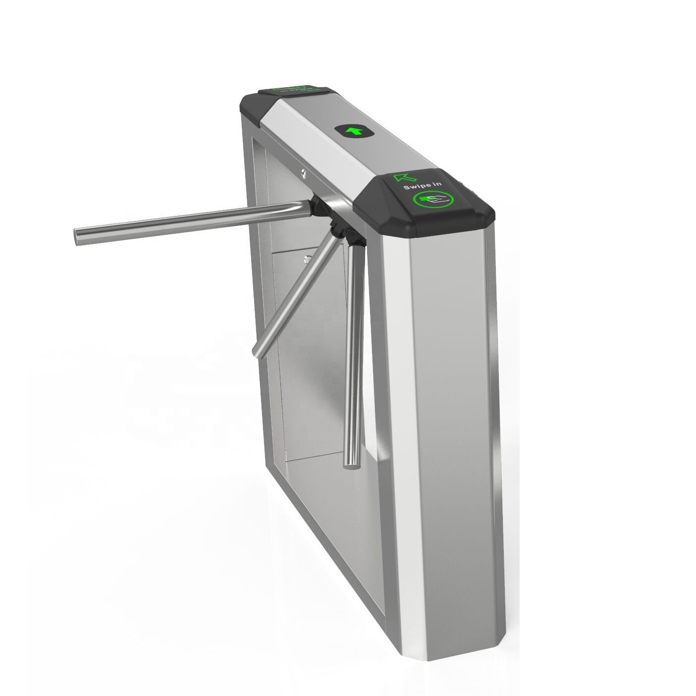 Waterproof Dustproof Tripod Turnstile Gate Pedestrian 3 Arm Drop Access Control Swing Gate Flap Turnstile for Shopping Mall