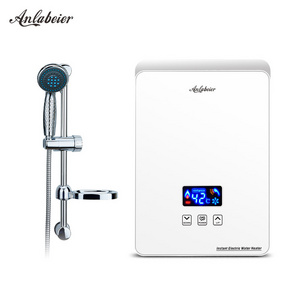 portable electric bath zhongshan hot water on demand plastic housing material instant electric water heater