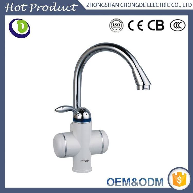 1.0-5.5kW Wall mounted installation instant hot water tap electric faucet with booster pump