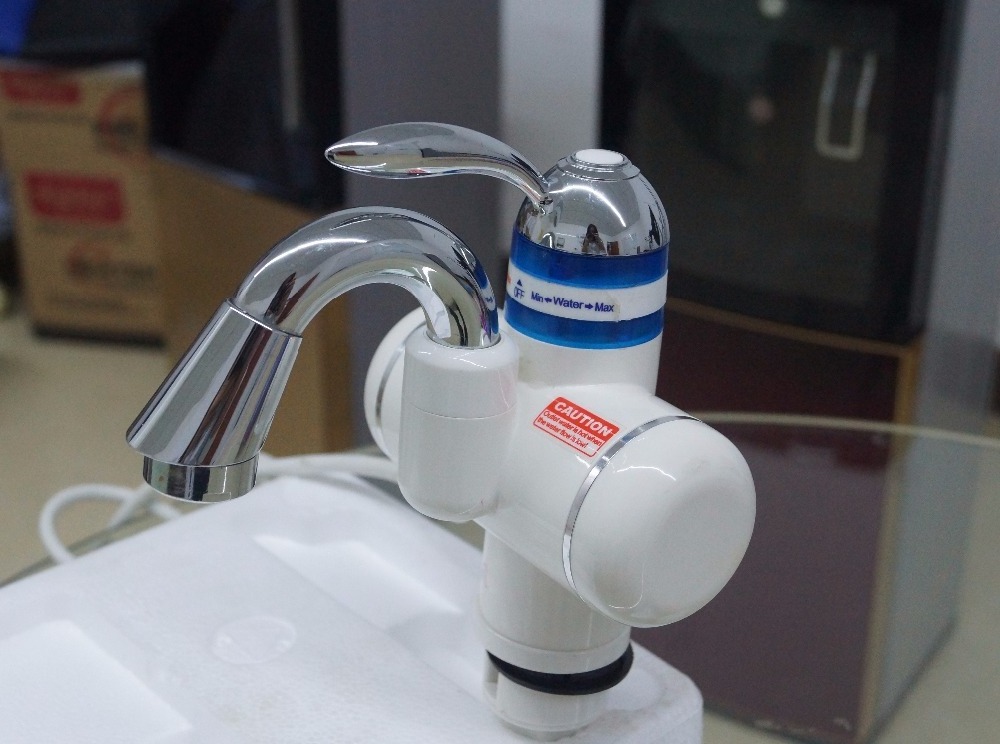 zhongshan Instant electric hot water heater tap with leakage protector kitchen faucet heater