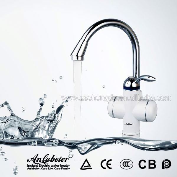 1.0-5.5kW Wall mounted installation instant hot water tap electric faucet with booster pump