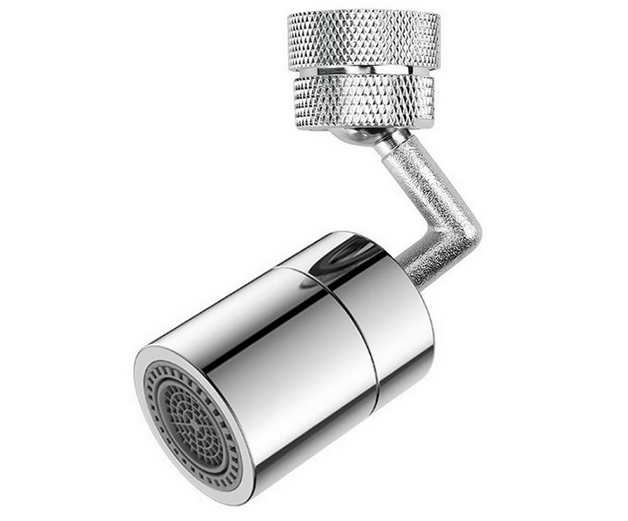 720 Degree Universal Anti Splash Swivel Sink Faucet Aerator with Male 24mm and Female 22mm