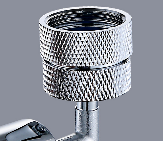 720 Degree Universal Anti Splash Swivel Sink Faucet Aerator with Male 24mm and Female 22mm