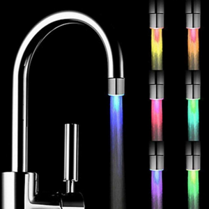 LED Multi 7 Colors Changing Light Kitchen Faucet Spray Head Replacements Parts for Kitchen and Bathroom