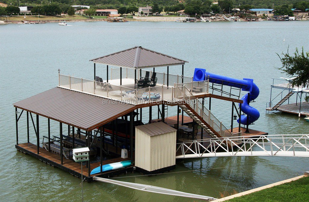 Manufacturer Supply Aluminum Pontoon Floating Docks for boat lift Jetski Competitive price