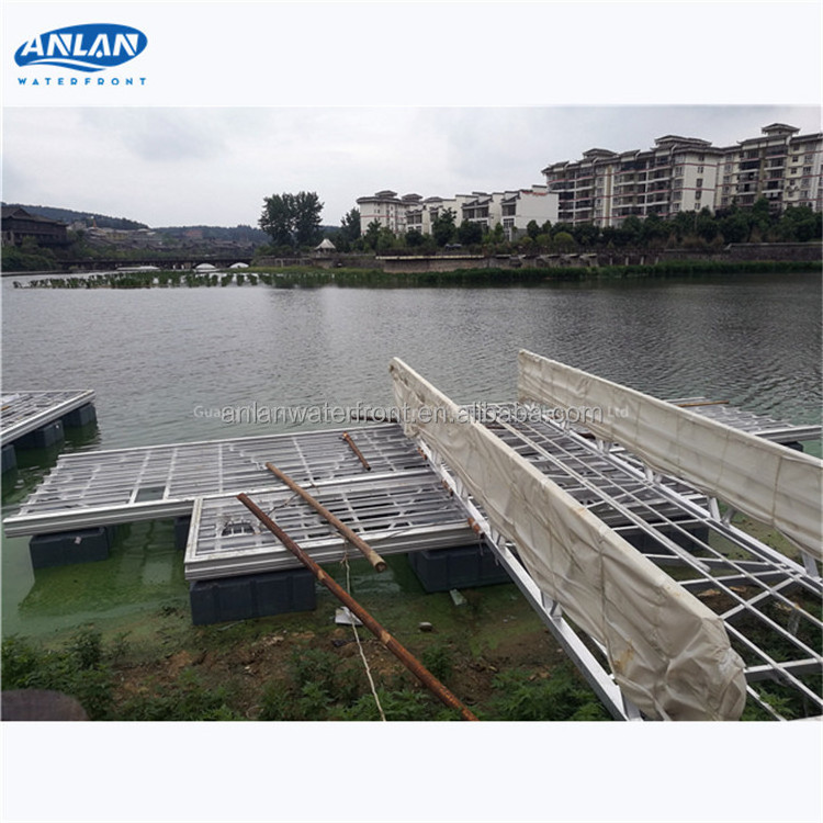 Wholesale Aluminum Floating Dock Marine Parts Accessories Pontoon Platform