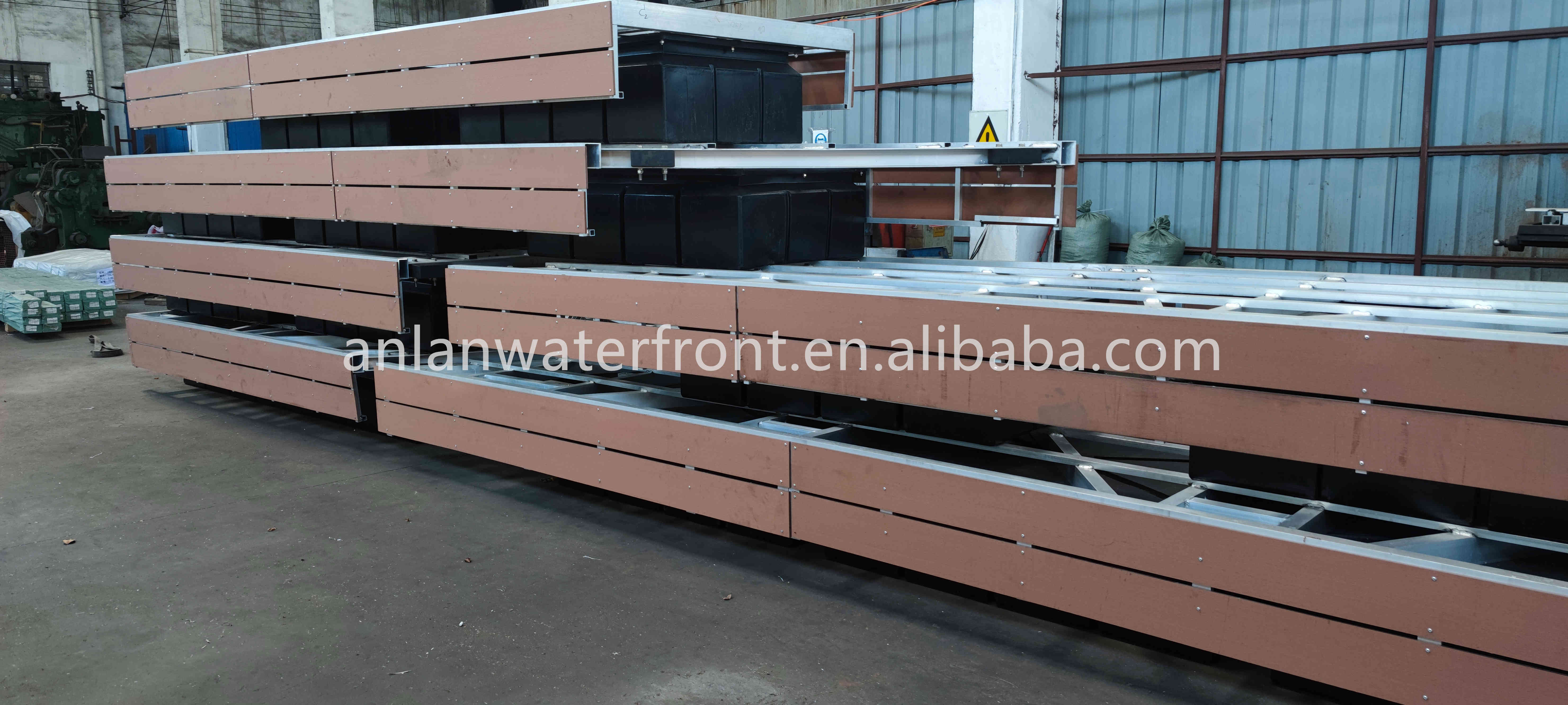 Wholesale Good Quality floating pontoon bridge for sale float docks