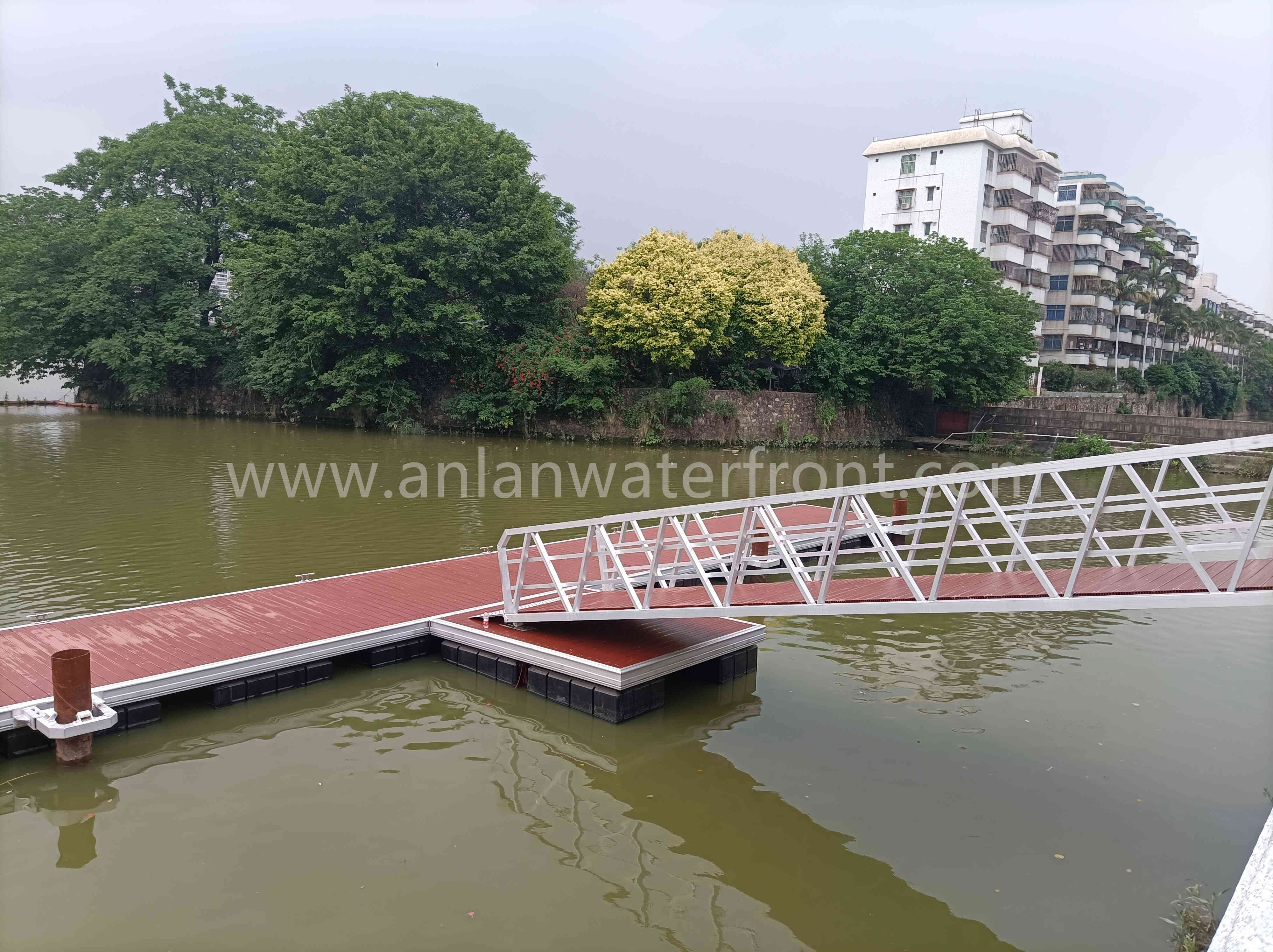 Wholesale Aluminum Floating Dock Marine Parts Accessories Pontoon Platform