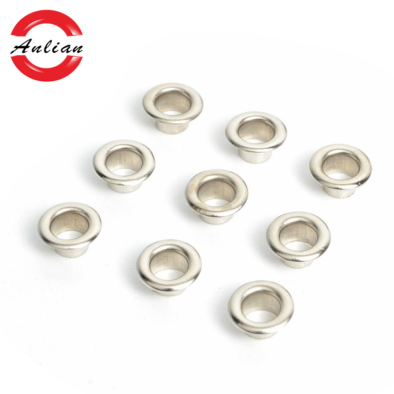 stainless steel eyelet dress processing accessories custom size plated metal eyelets