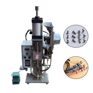 Rivet cold forging machine auto punching rivet machine battery rivet machine