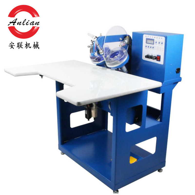 Rhinestone setting machine automatic table type attaching rhinestone machine