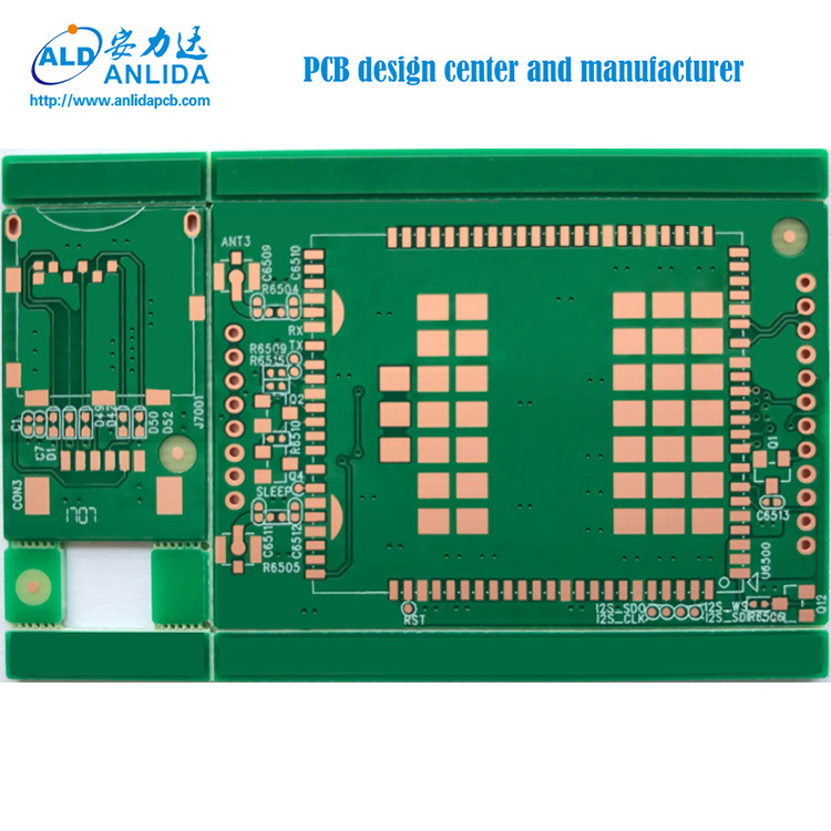 Impedance control fr4 1.2mm osp double-sided pcb