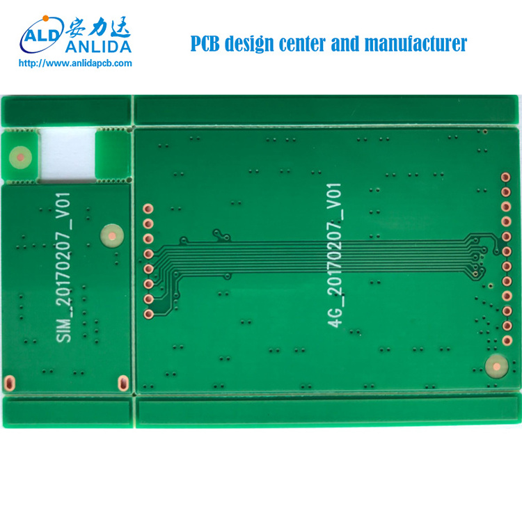 Impedance control fr4 1.2mm osp double-sided pcb