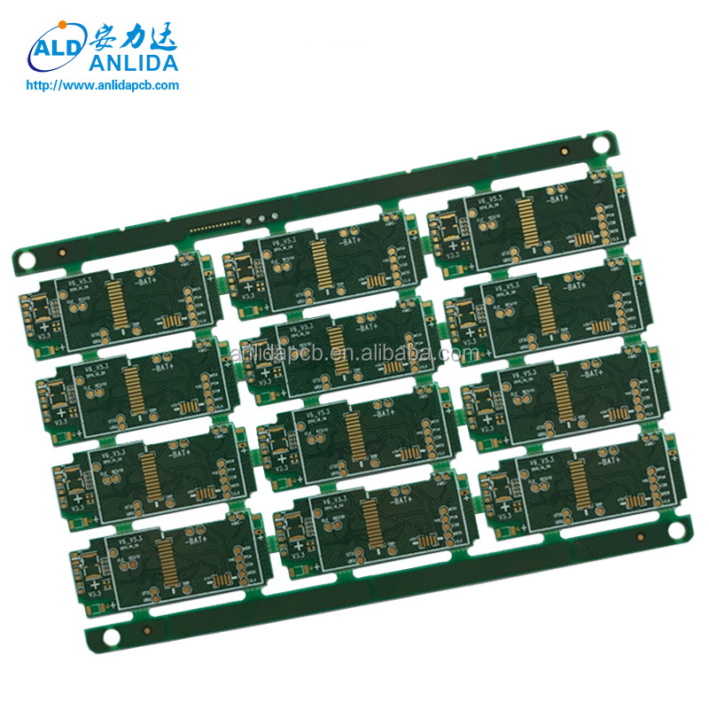 Dark green 6 Layers 94v0 pcb printed pcb electronic circuit board