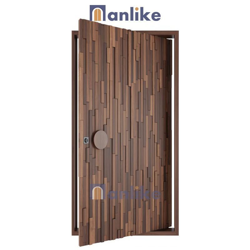 Anlike Chinese Stainless Glass Pivot Steel 36x80 Bullet Proof Metal Others Doors Modern Entri Door With Side Panel