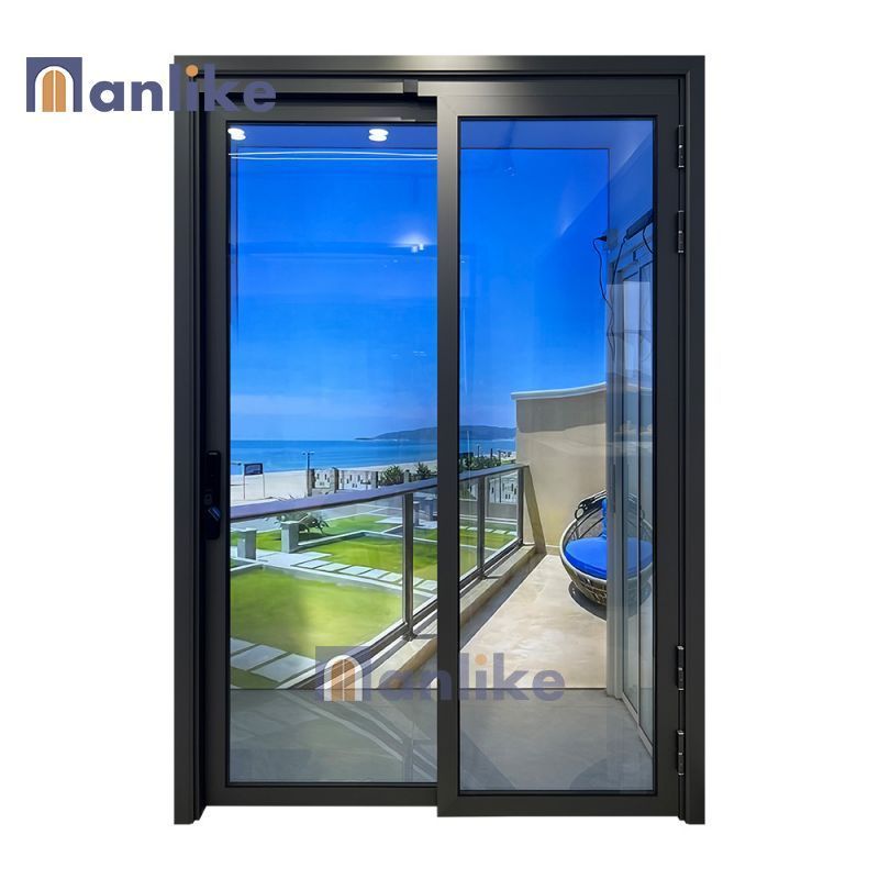 Anlike Hurricane Impact Modern Kitchen Full View Patio Toilet Exterior Double Glass Casement Aluminium Slide Swing Pt Door