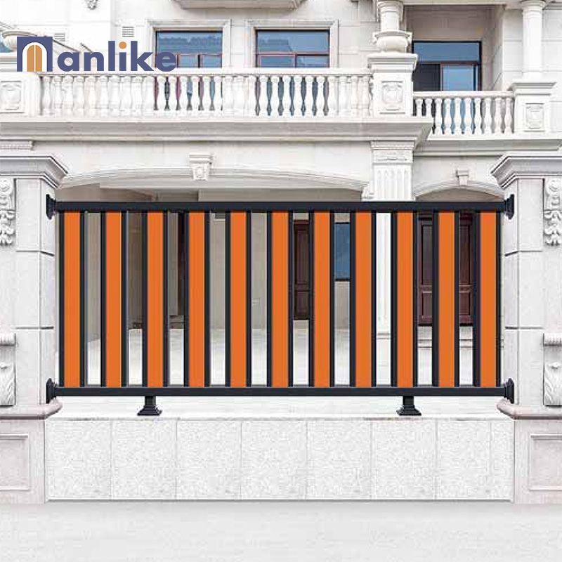 Anlike Switzerland Customized Patio Gates Outdoor Galvanized Balcony Garden Wall Aluminum Metal Fence Panel