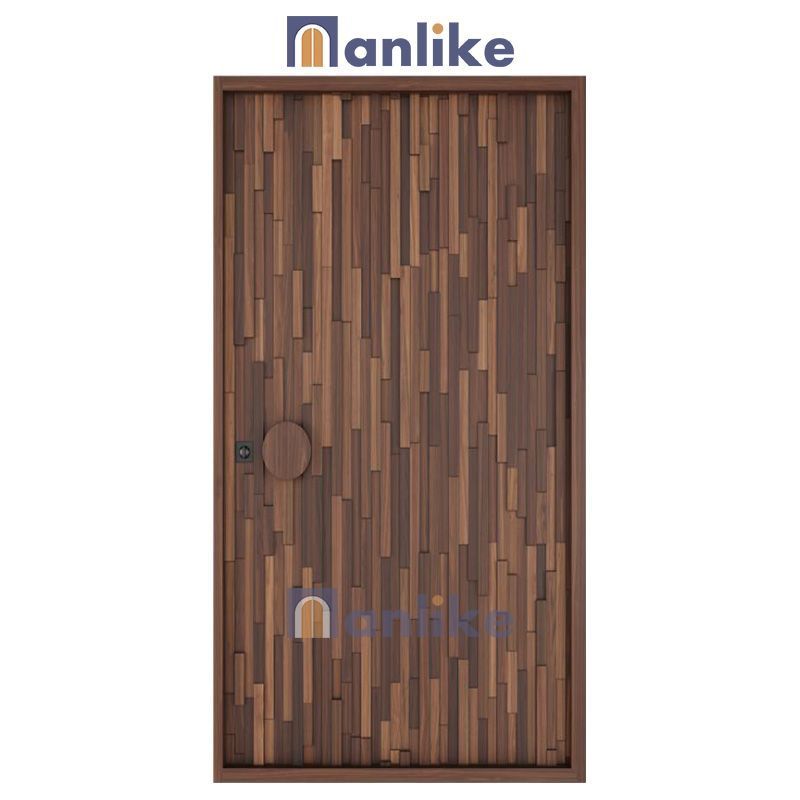 Anlike Chinese Stainless Glass Pivot Steel 36x80 Bullet Proof Metal Others Doors Modern Entri Door With Side Panel