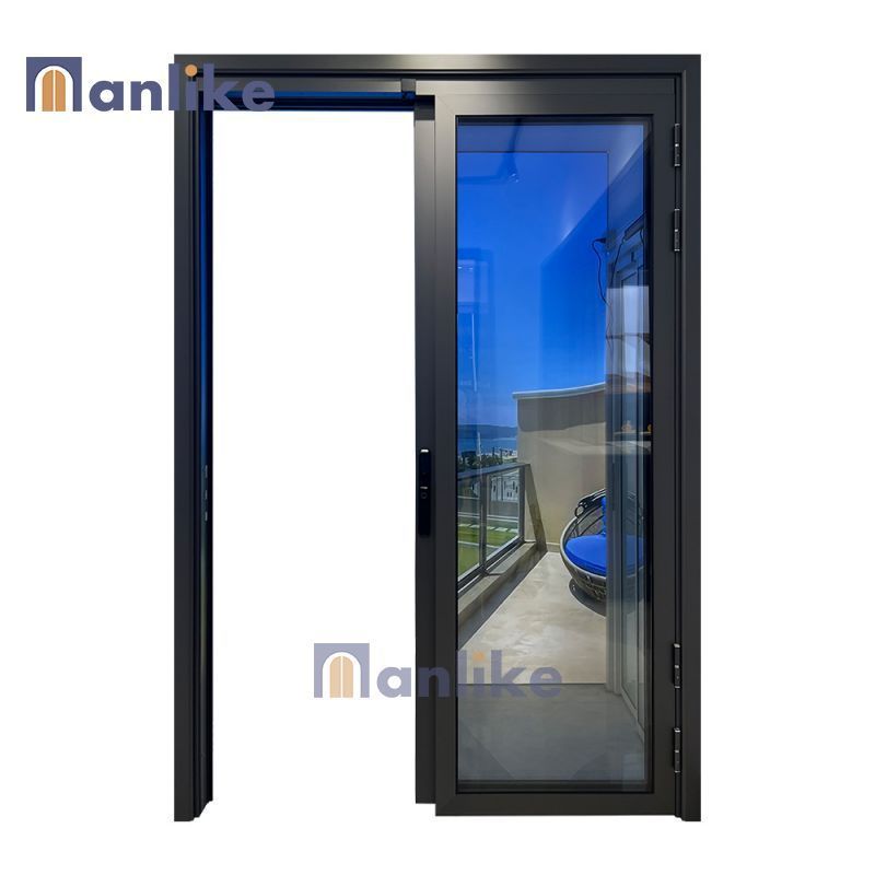 Anlike Hurricane Impact Modern Kitchen Full View Patio Toilet Exterior Double Glass Casement Aluminium Slide Swing Pt Door