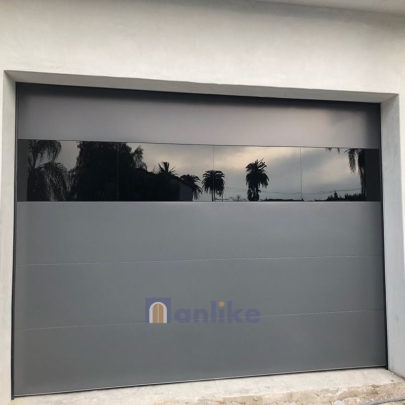 Anlike Electric Double 18x7 9x8 9x7 Aluminum Panel Lift New Sectional House Luxury Single Garage Door