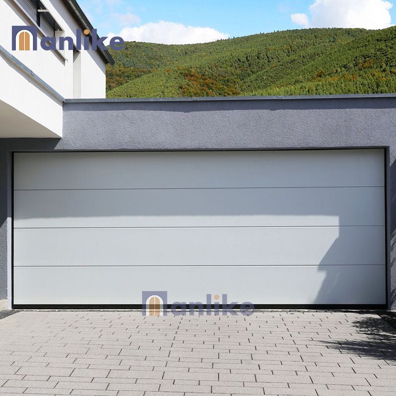 Anlike Electric Double 18x7 9x8 9x7 Aluminum Panel Lift New Sectional House Luxury Single Garage Door