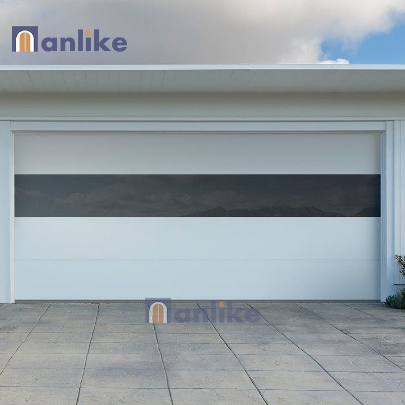 Anlike Electric Double 18x7 9x8 9x7 Aluminum Panel Lift New Sectional House Luxury Single Garage Door