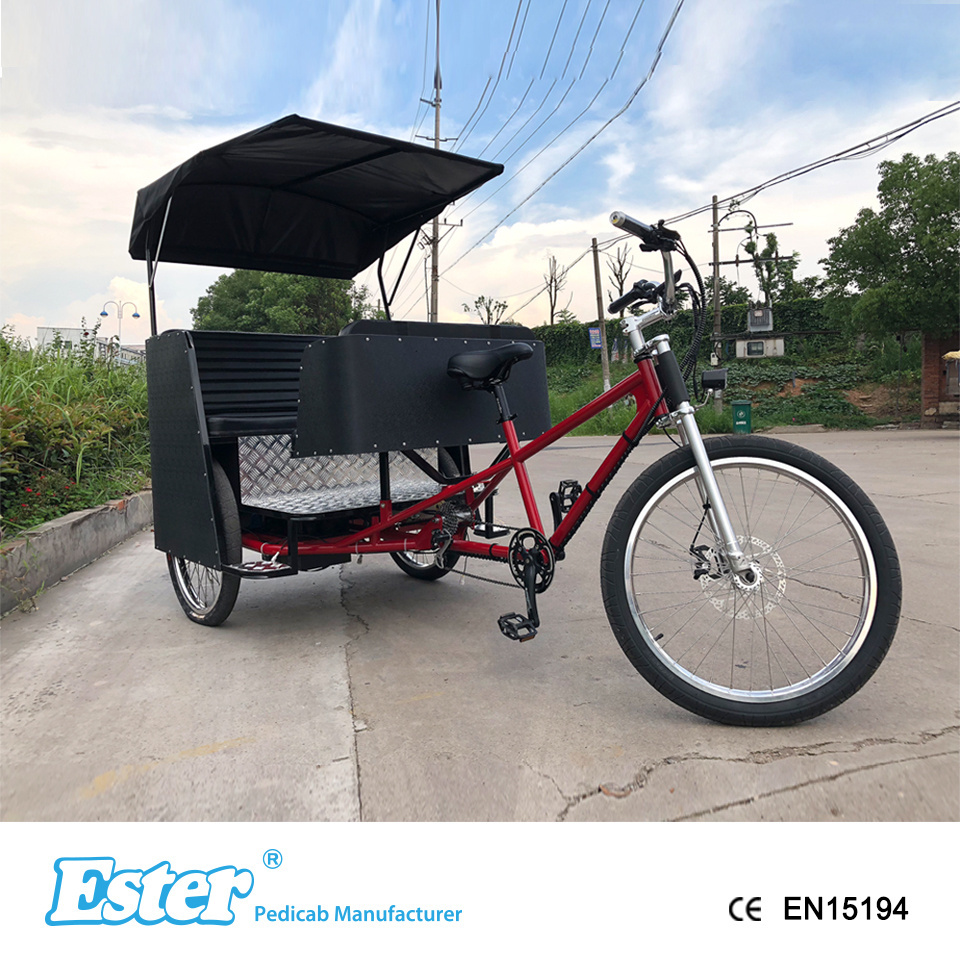 ESTER Bicitaxis Decorative Rickshaw for Family, tricycles passengers