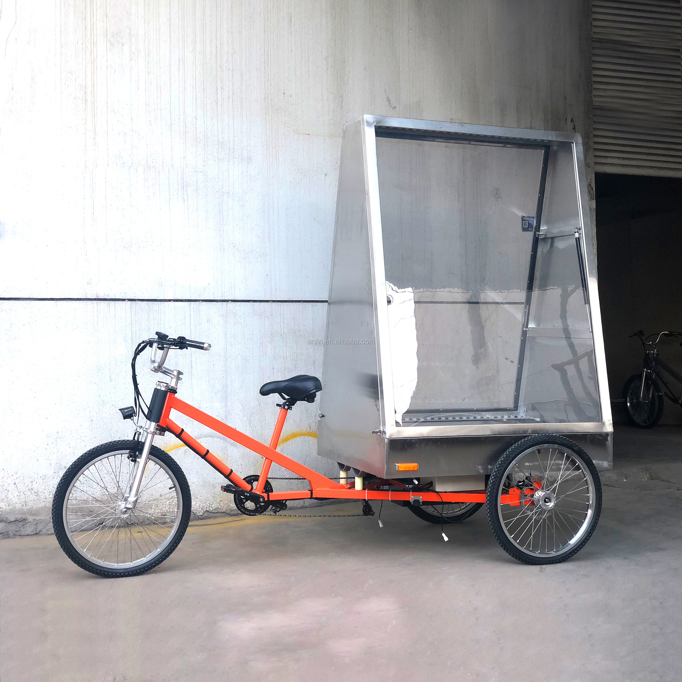 ESTER Electric Two Side LED Billboard Outdoor Advertising Tricycle,  tricycle advertising, LED lights in the box to choose