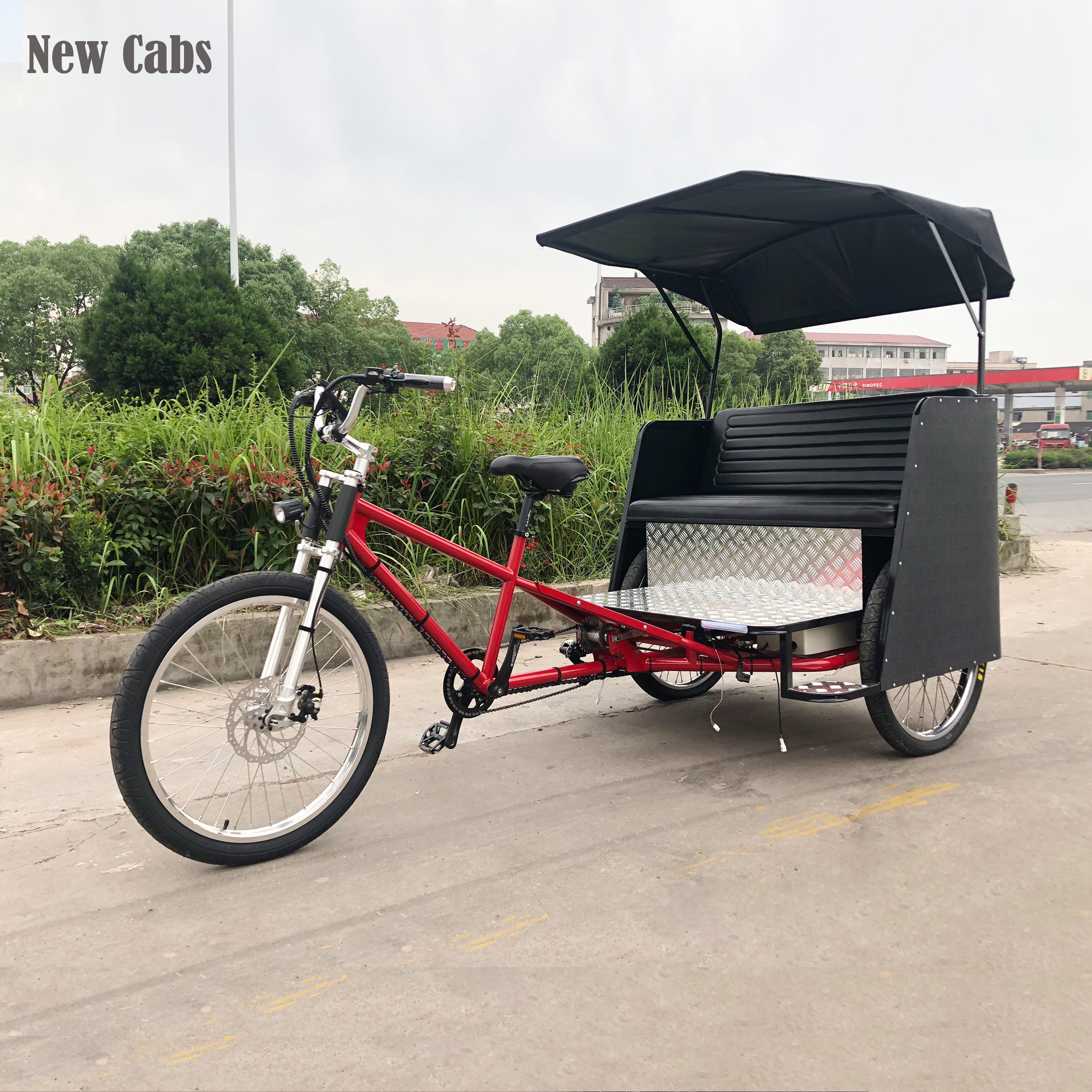 2023 New Pedicab,Ester Electric Pedicab Rickshaw,Taxi Bike for USA