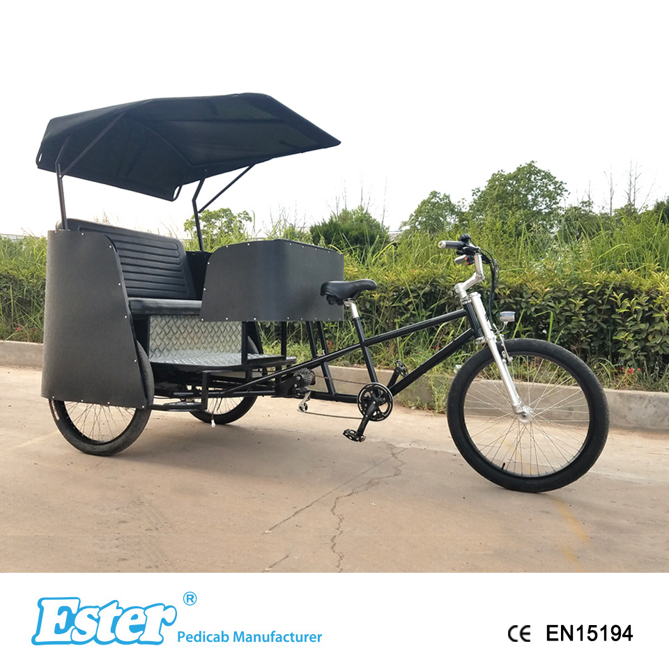 ESTER Bicitaxis Decorative Rickshaw for Family, tricycles passengers