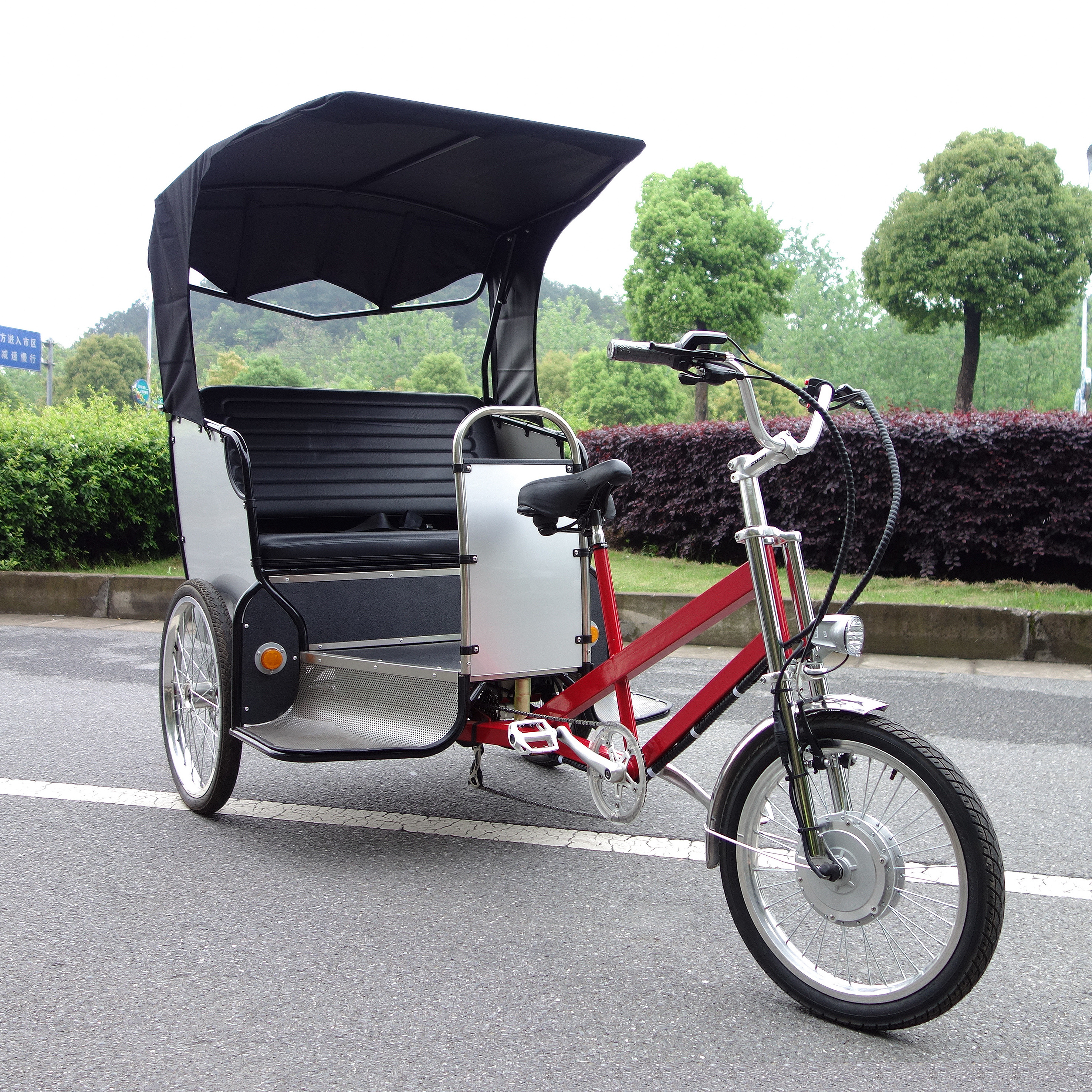 Ester Electric Pedicab Rickshaw Electric pedicab Bicycle Trailer