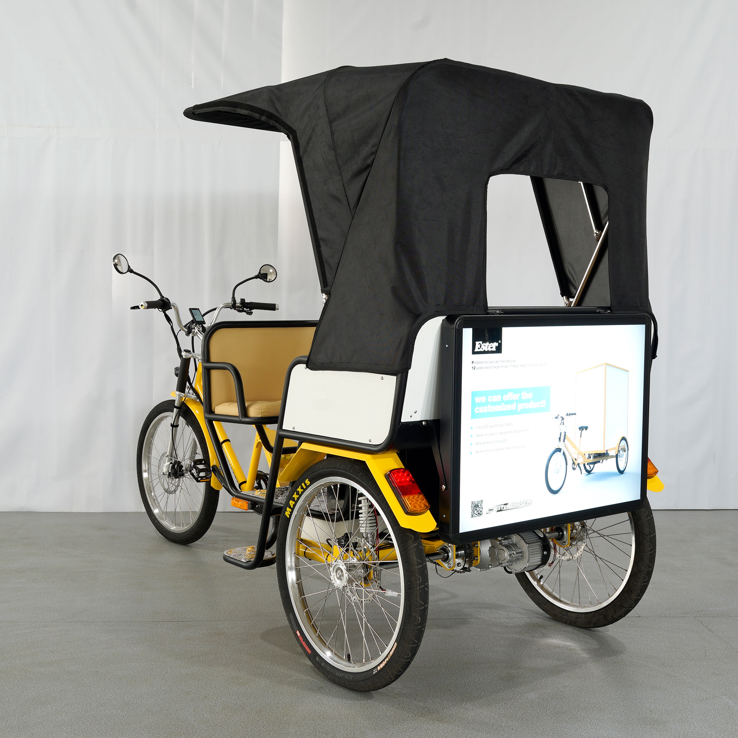 2023 5 seater Pedicab, Electric Pedicab rickshaw