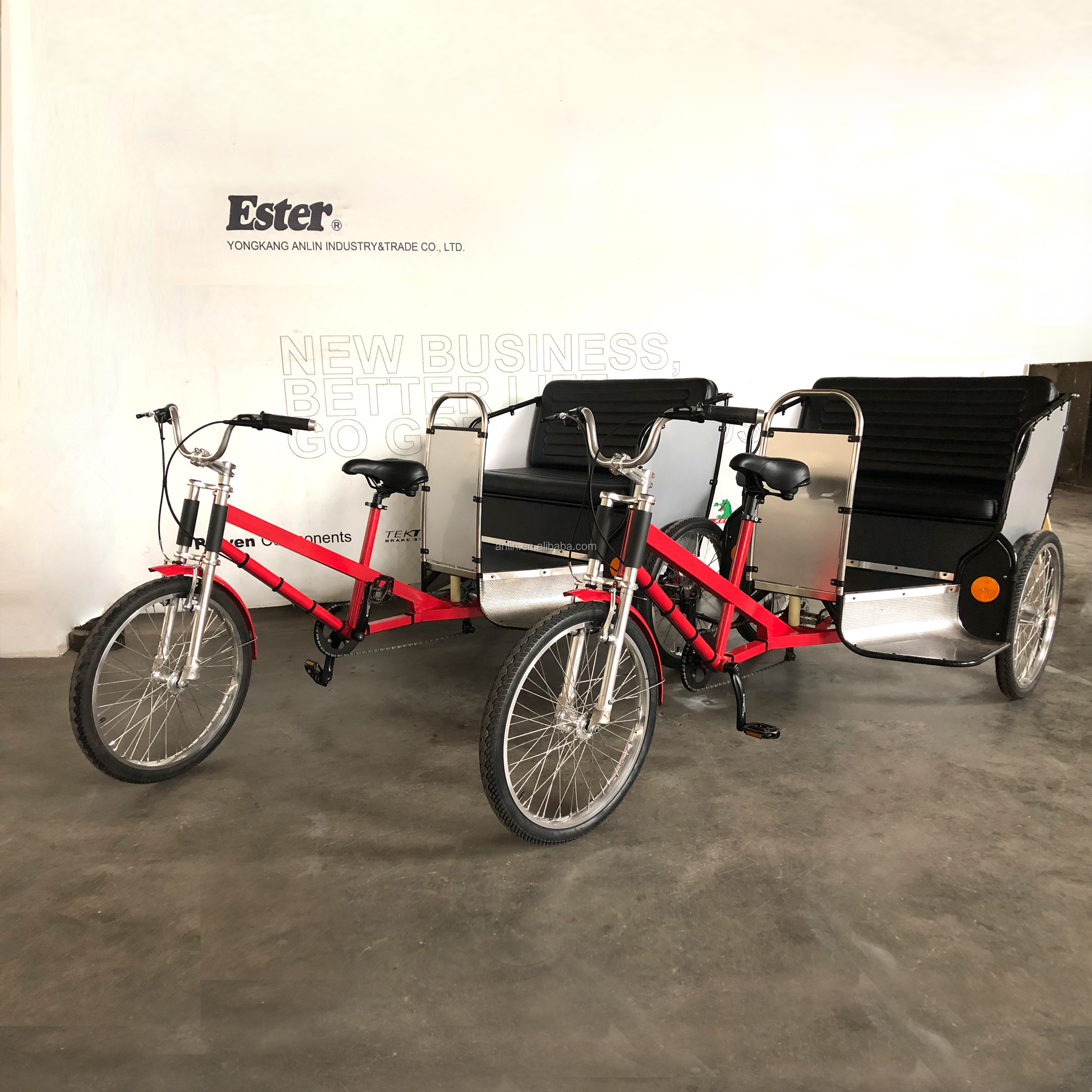 ESTER Manpower Taxi Passenger Bicycle Rickshaw Price for Sale USA