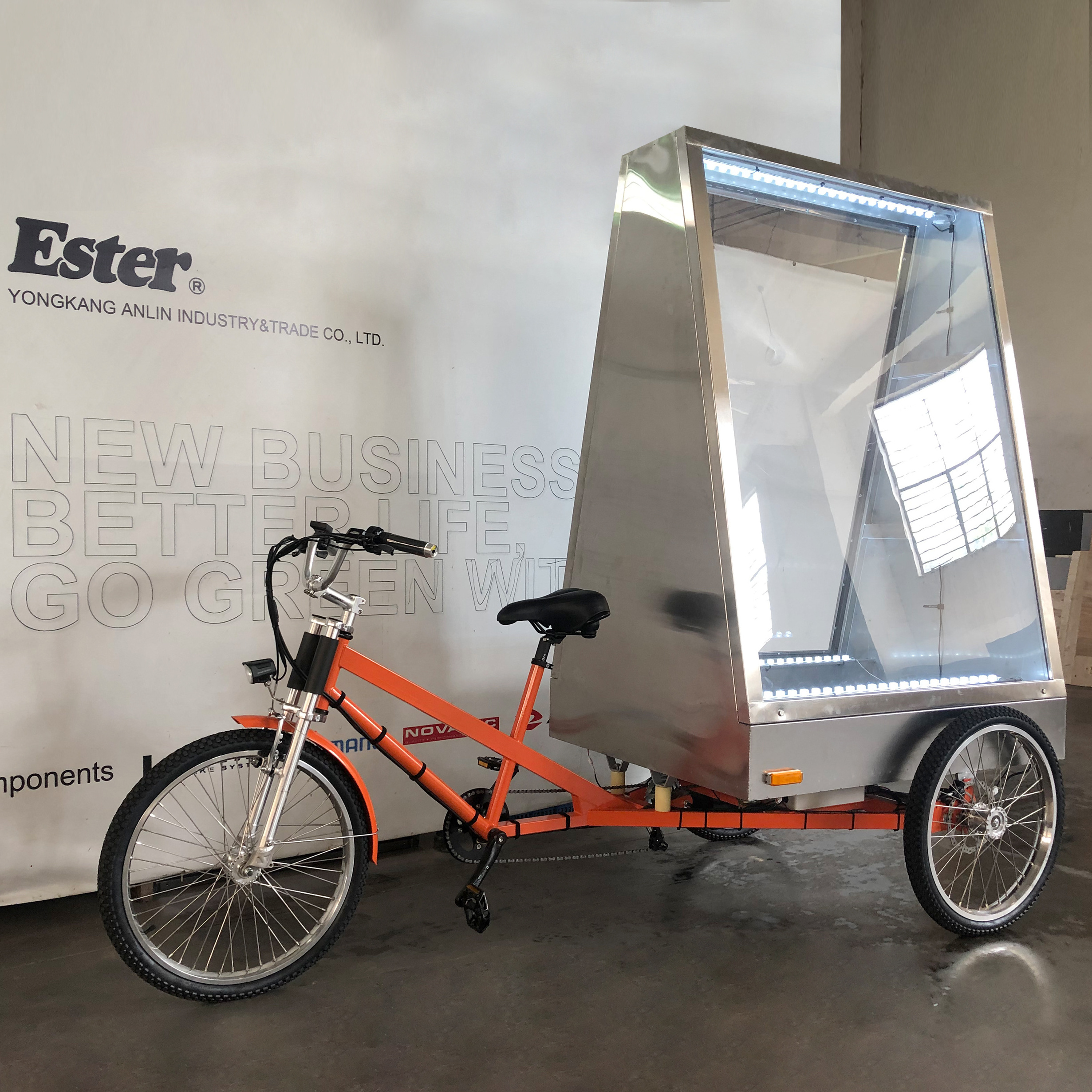 Ester Fashion Bicycle advertising,billboard advertising Tricycle