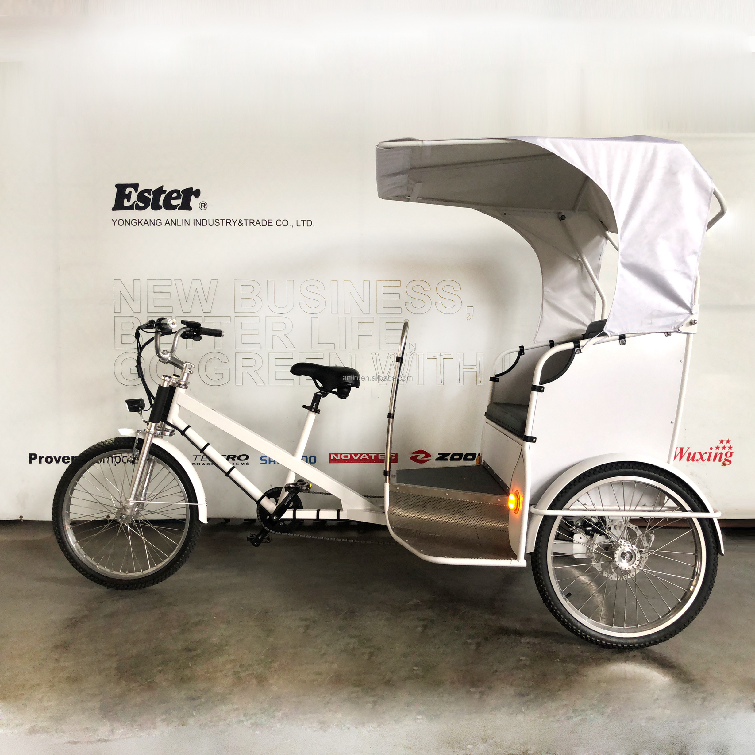 Ester 2 seater Electric Taxi Rickshaw Tuk Tuk Rickshaw